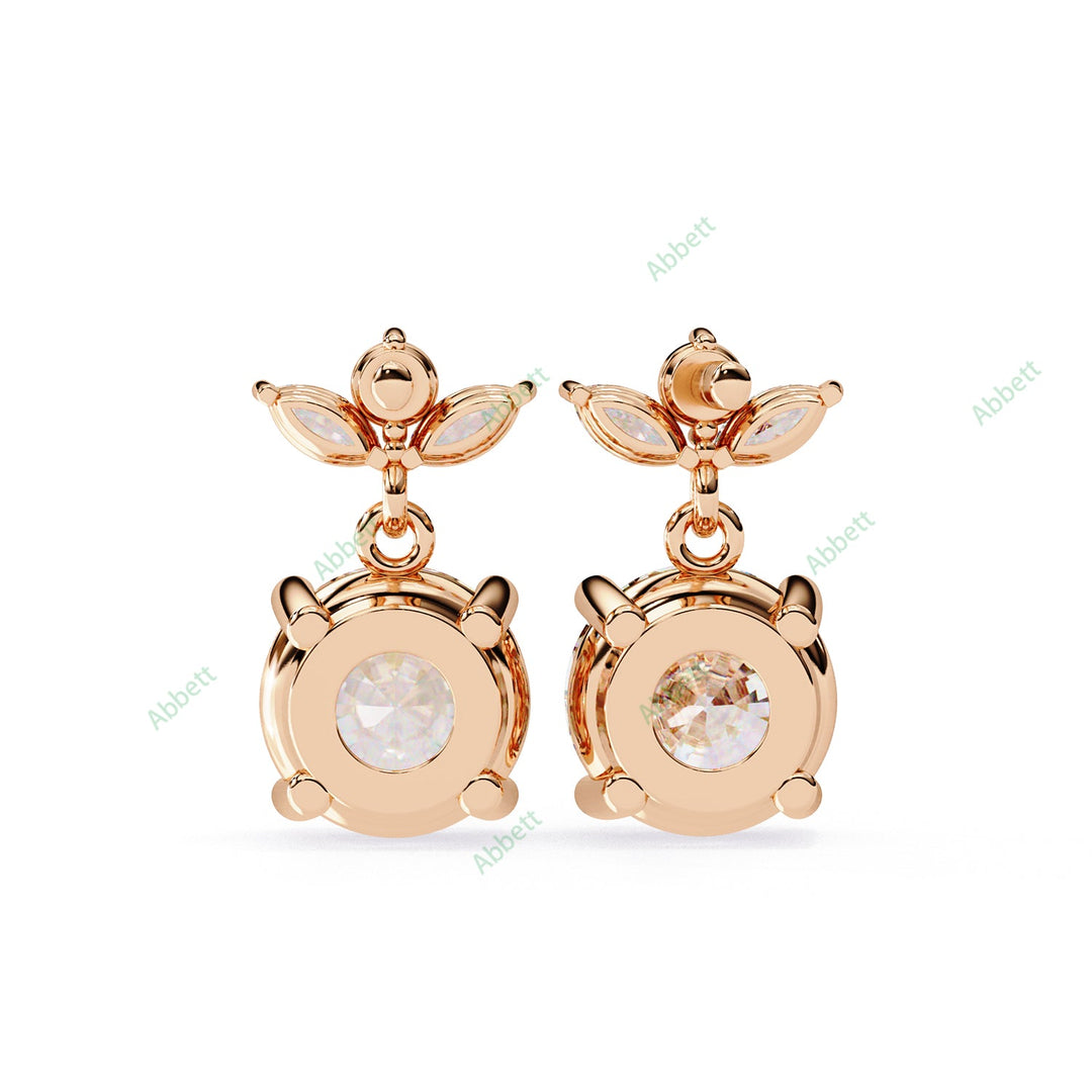 Round Fashion Drop Earring DRFA1353