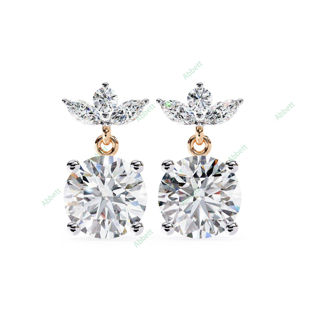 Round Fashion Drop Earring DRFA1353