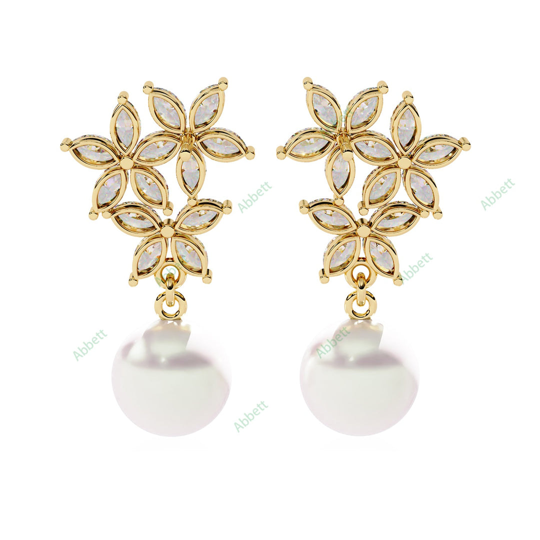 Marquise Fashion Drop Earring DRFA1367