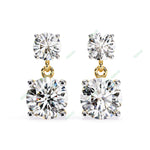 Load image into Gallery viewer, Four Prong Drop Earring DRFO1321