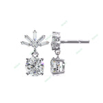 Load image into Gallery viewer, Round Four Prong Drop Earring DRFO1359
