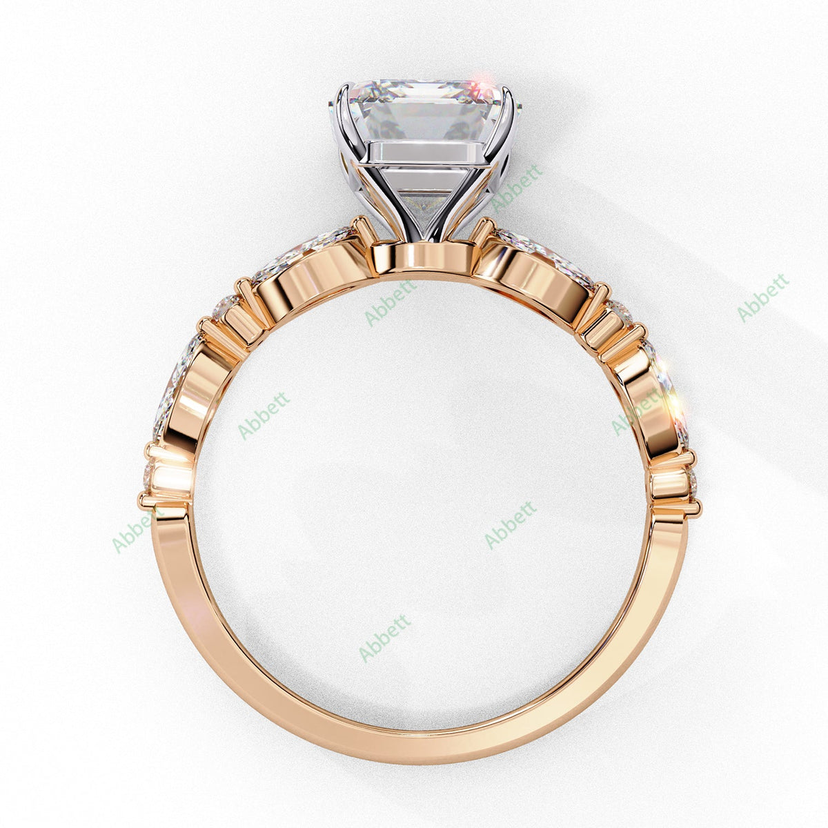 Accented Engagement Ring ENAC1058