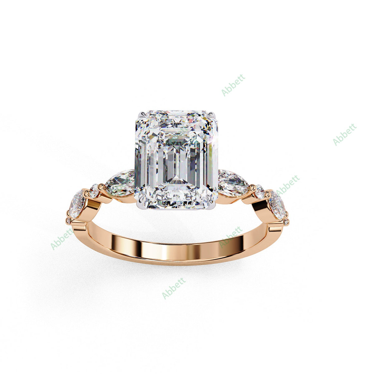 Accented Engagement Ring ENAC1058