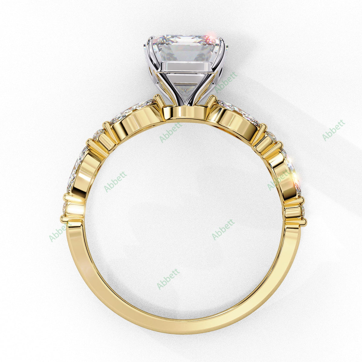Accented Engagement Ring ENAC1058