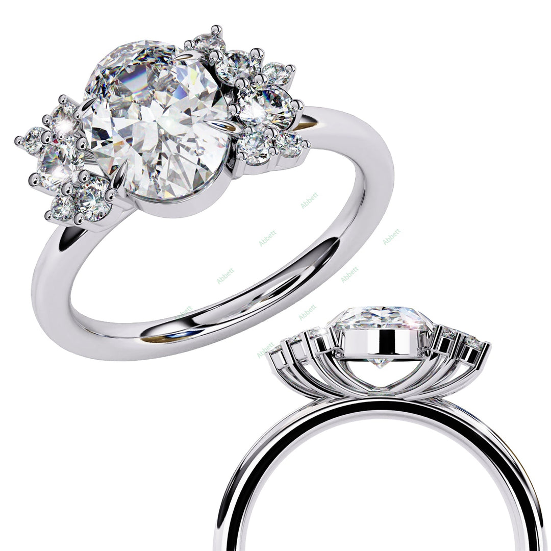Accented Engagement Ring ENAC1059