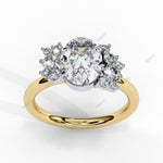 Load image into Gallery viewer, Accented Engagement Ring ENAC1059
