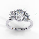 Load image into Gallery viewer, Accented Engagement Ring ENAC1059
