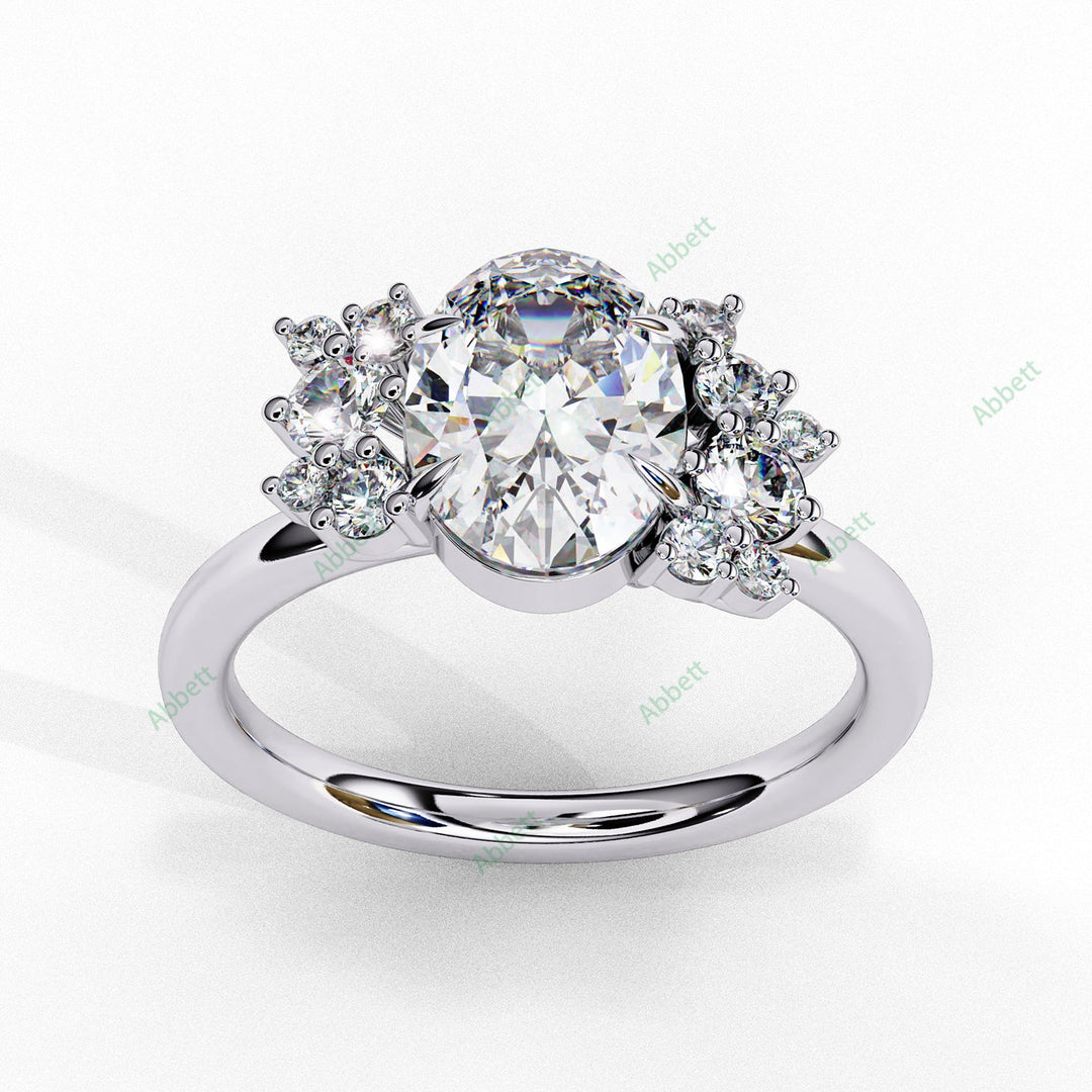 Accented Engagement Ring ENAC1059