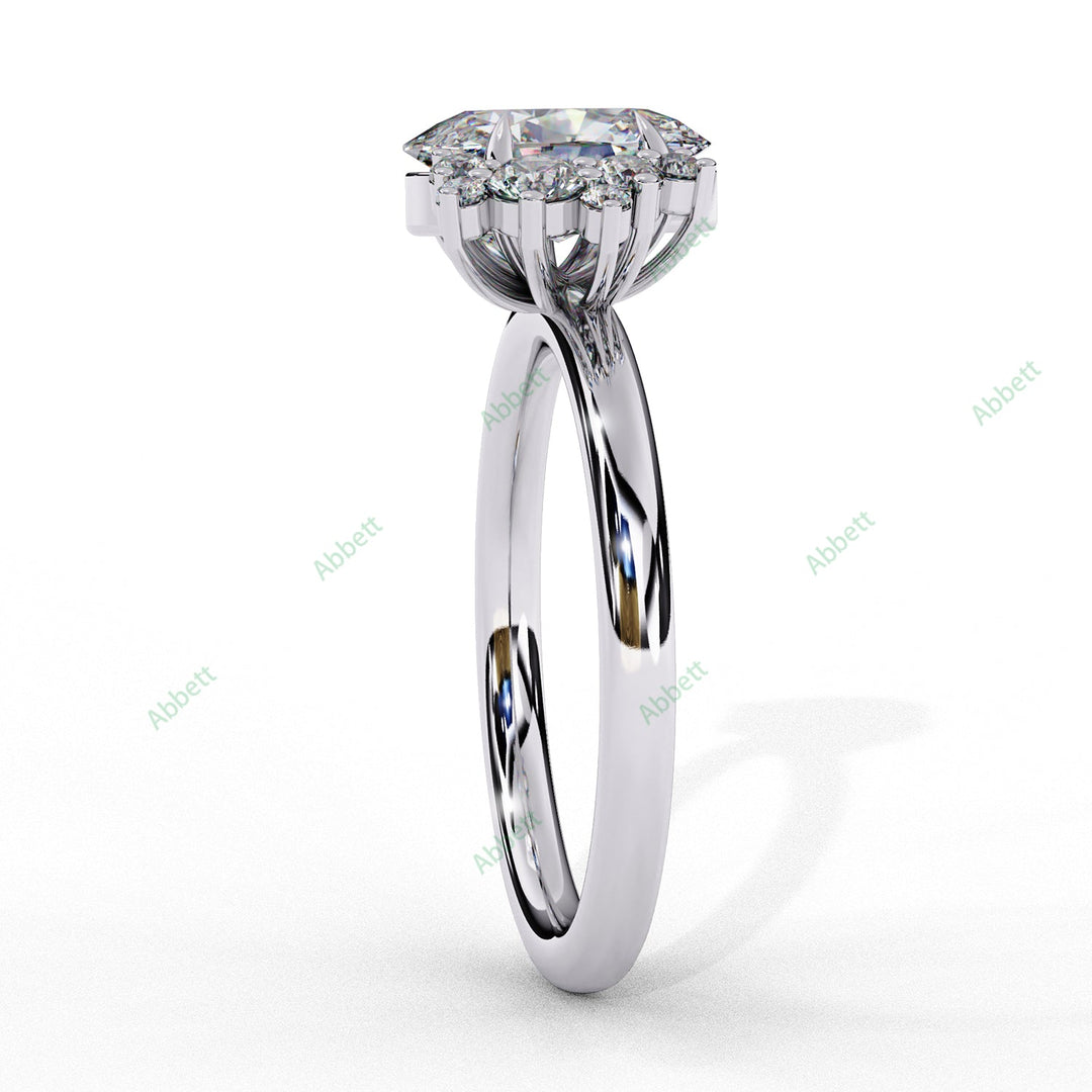 Accented Engagement Ring ENAC1059