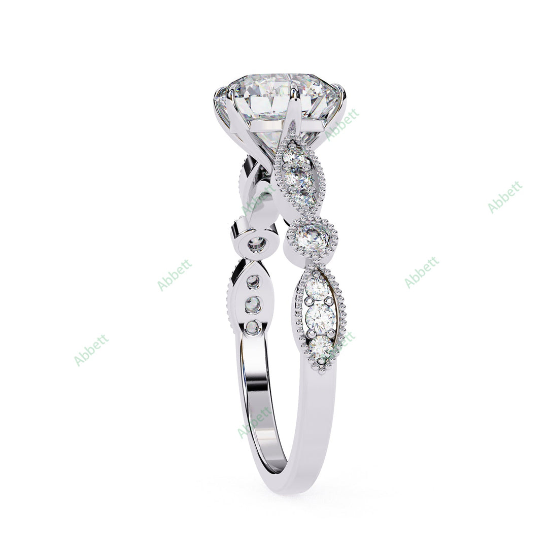 Accented Engagement Ring ENAC1078