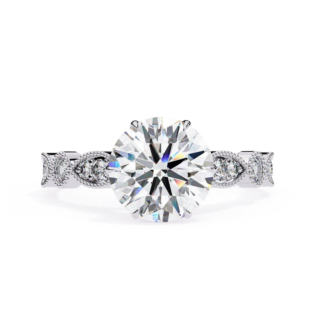 Accented Engagement Ring ENAC1078