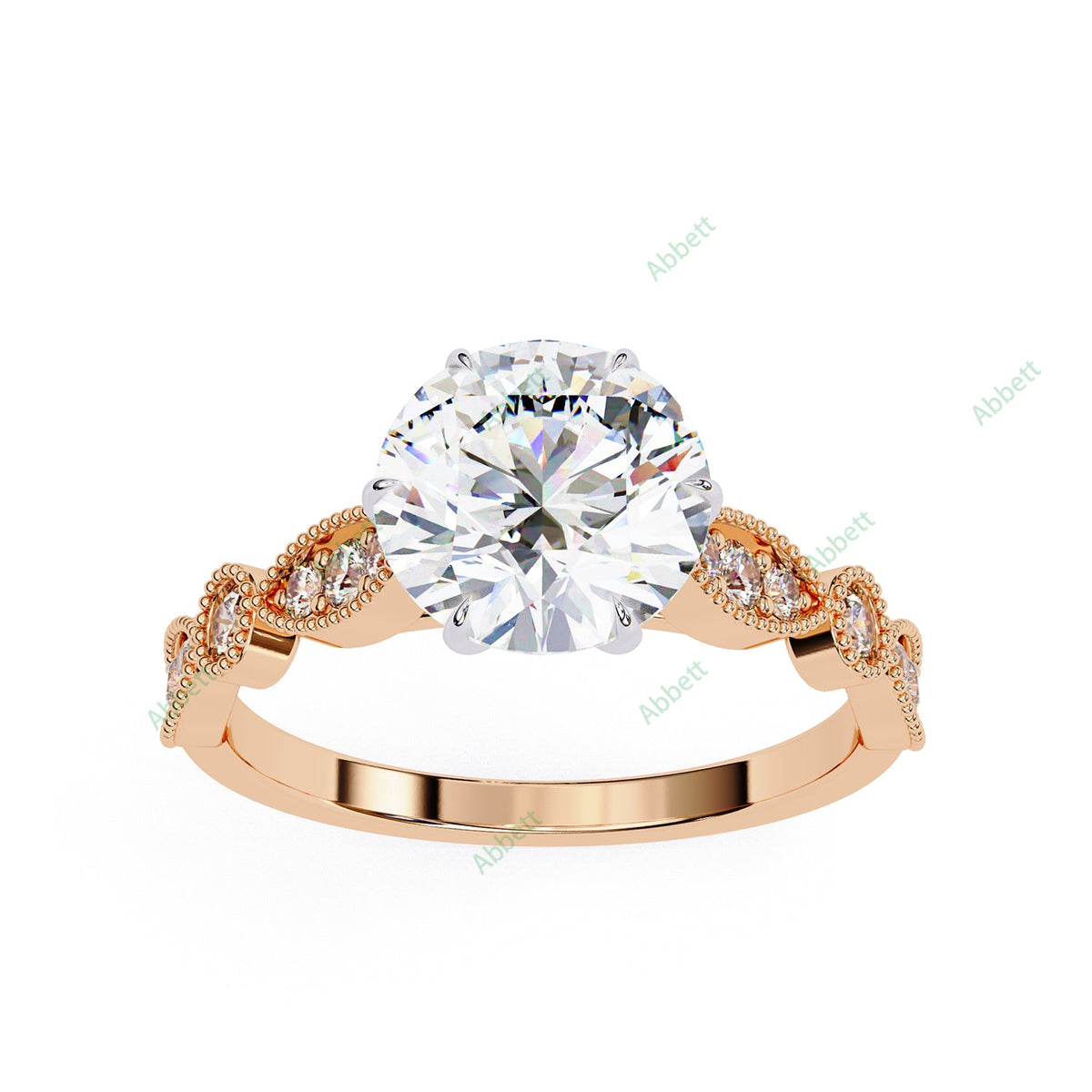 Accented Engagement Ring ENAC1078