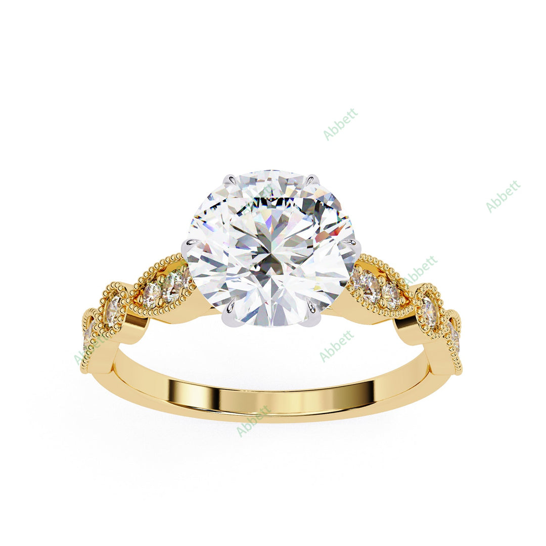 Accented Engagement Ring ENAC1078
