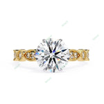 Load image into Gallery viewer, Accented Engagement Ring ENAC1078
