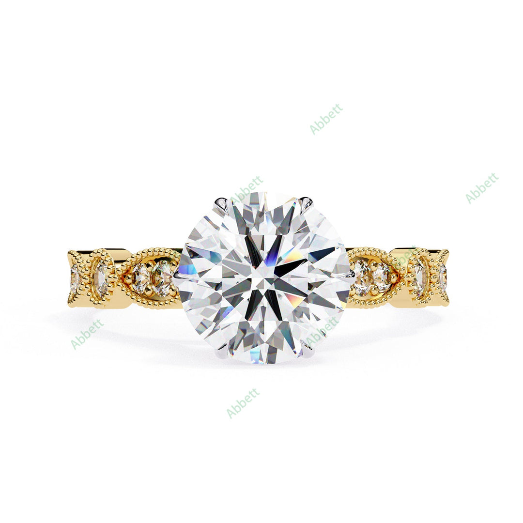 Accented Engagement Ring ENAC1078