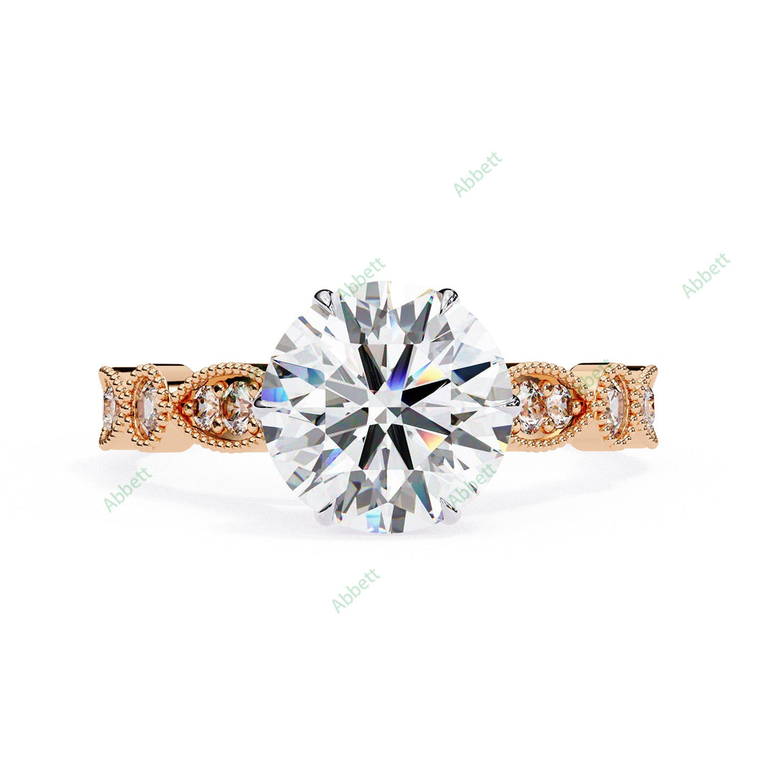Accented Engagement Ring ENAC1078