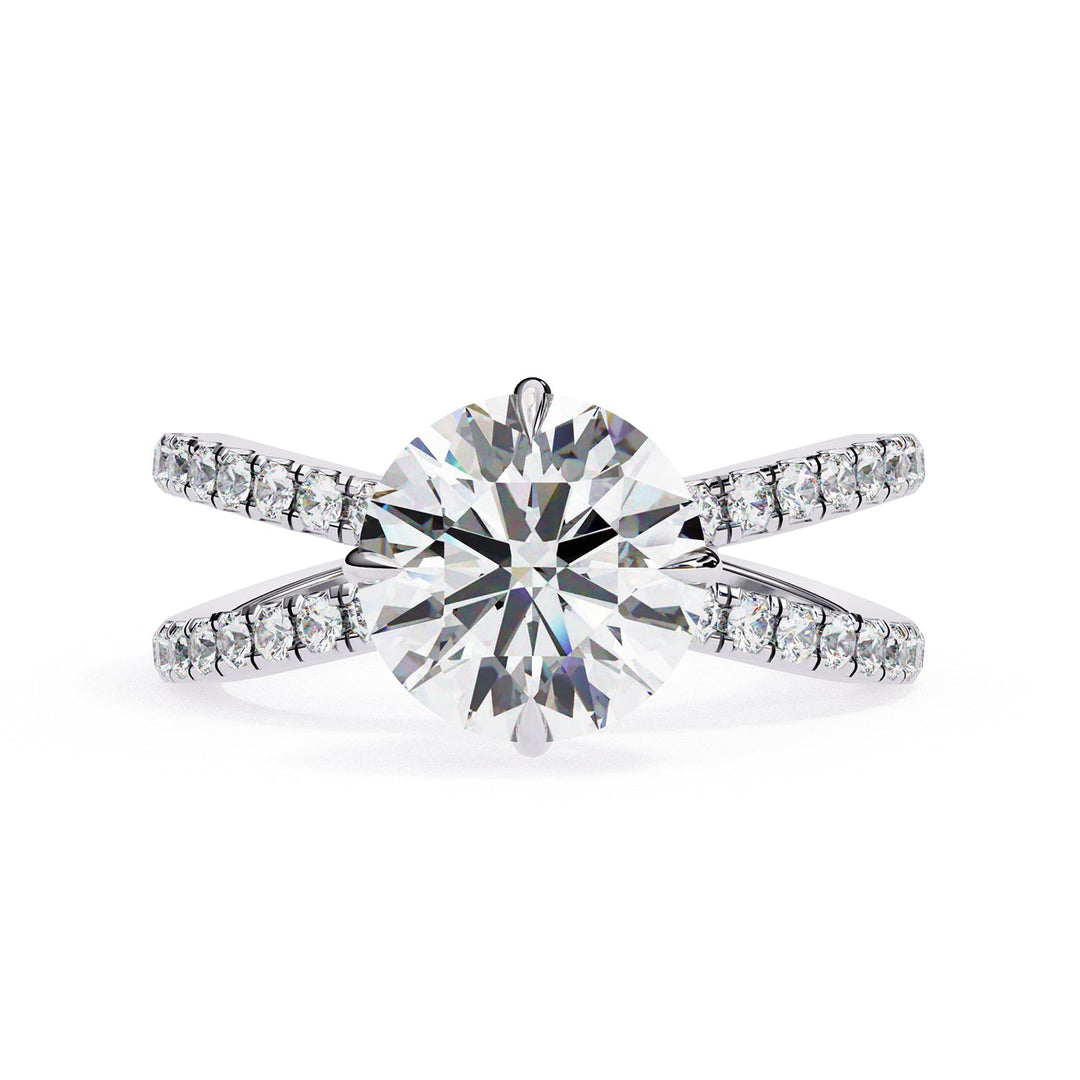Accented Engagement Ring ENAC1085