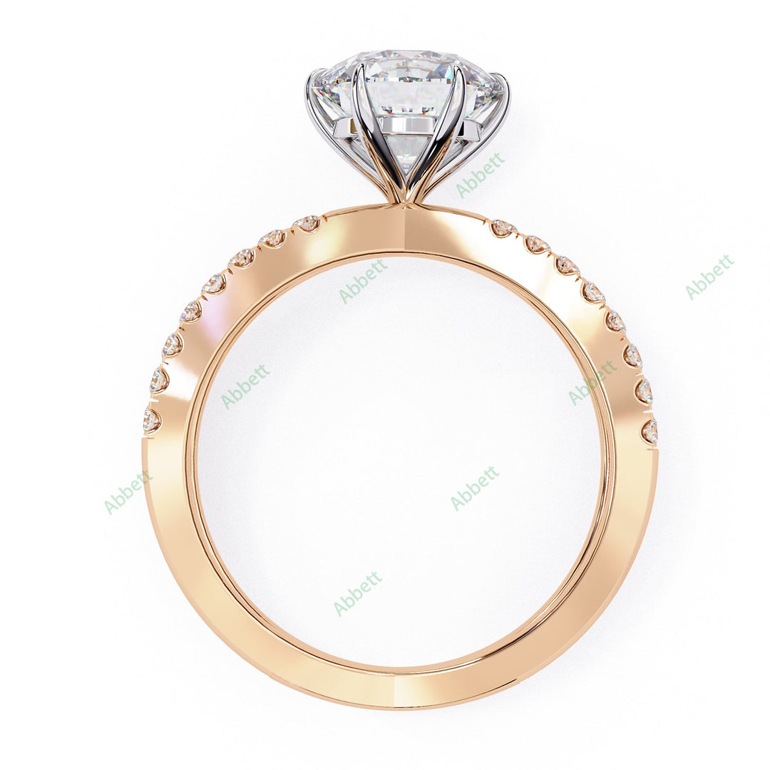 Accented Engagement Ring ENAC1085