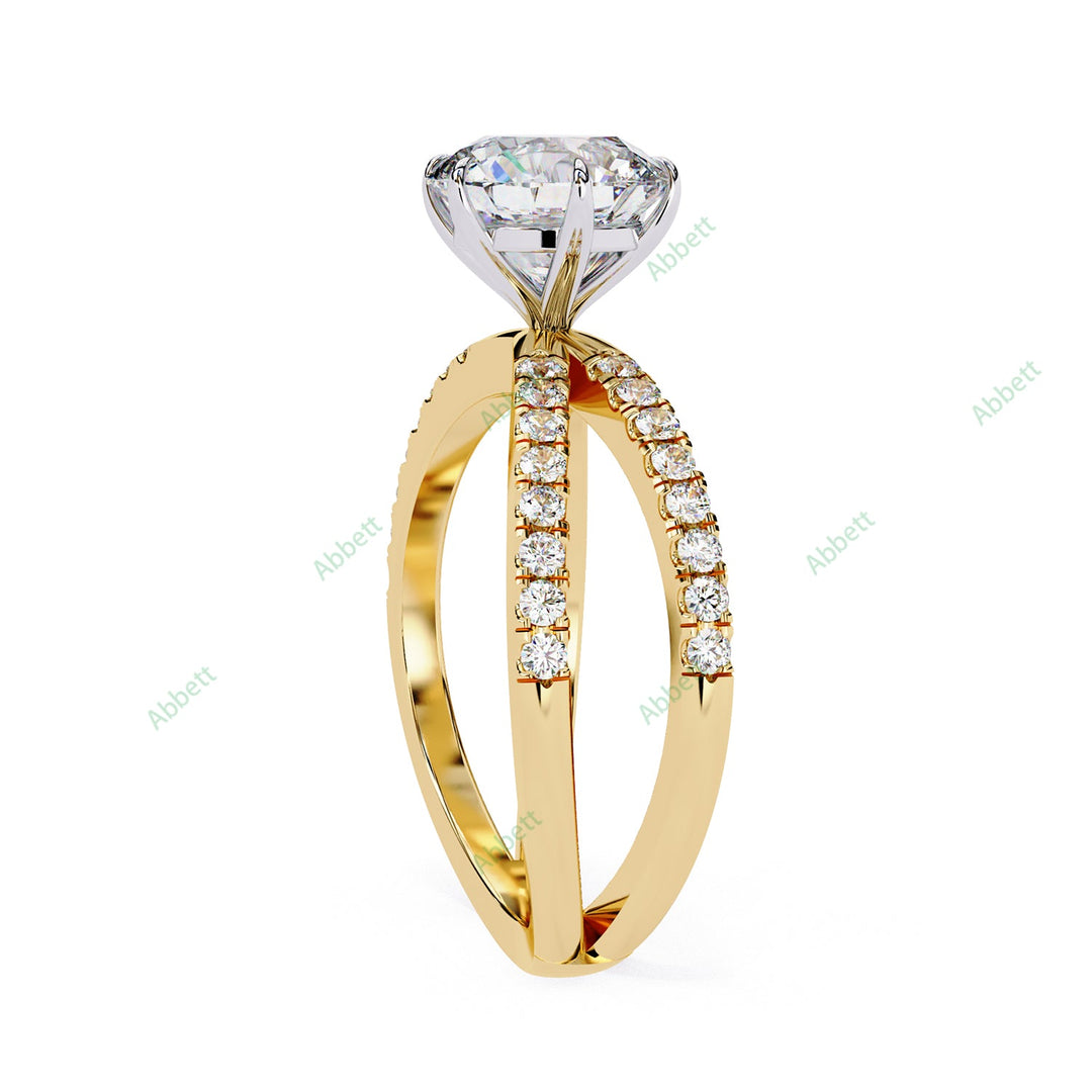 Accented Engagement Ring ENAC1085