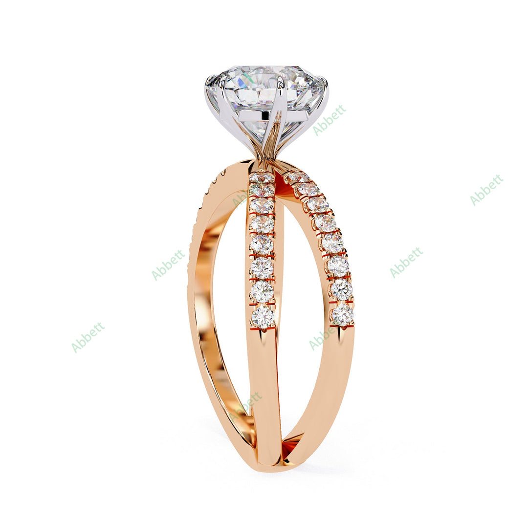 Accented Engagement Ring ENAC1085