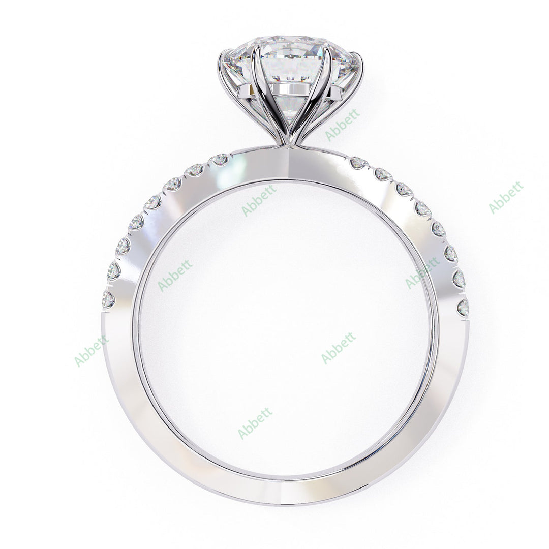 Accented Engagement Ring ENAC1085