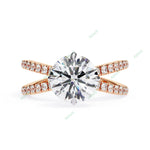 Load image into Gallery viewer, Accented Engagement Ring ENAC1085
