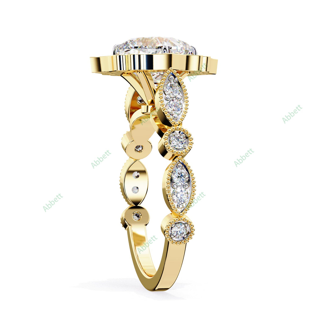 Accented Engagement Ring ENAC1096
