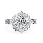 Load image into Gallery viewer, Accented Engagement Ring ENAC1096
