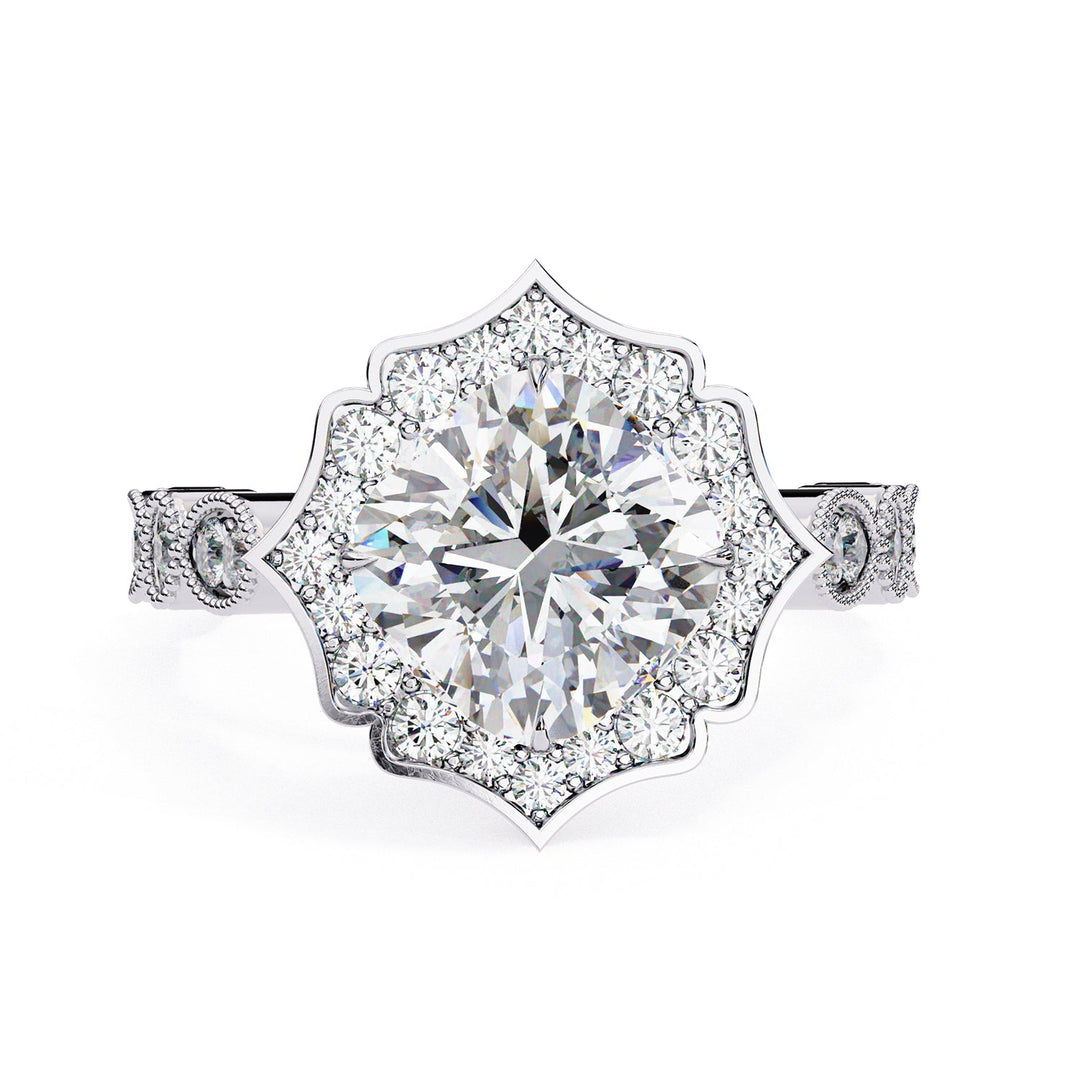 Accented Engagement Ring ENAC1096