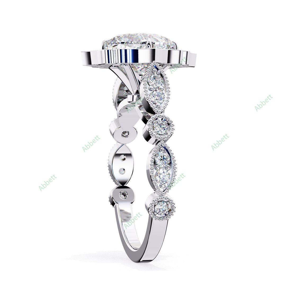 Accented Engagement Ring ENAC1096