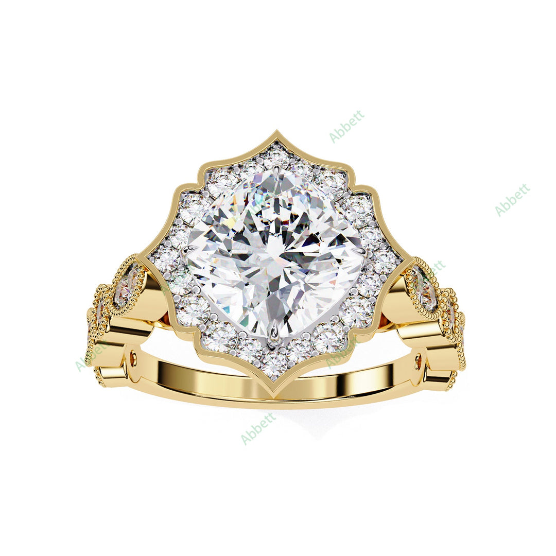 Accented Engagement Ring ENAC1096