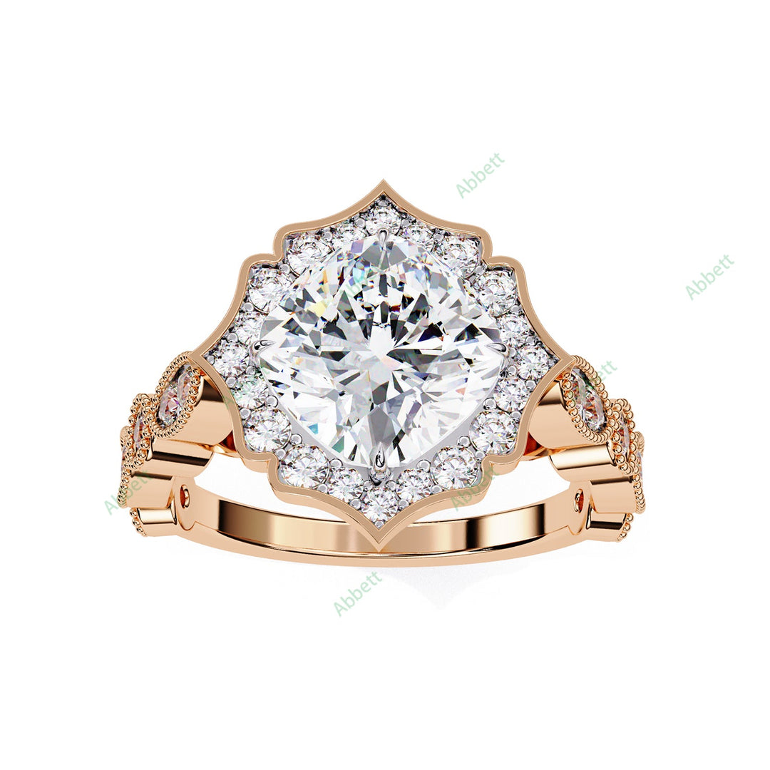 Accented Engagement Ring ENAC1096
