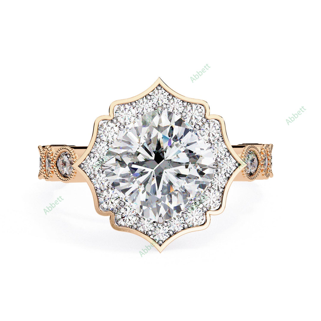 Accented Engagement Ring ENAC1096