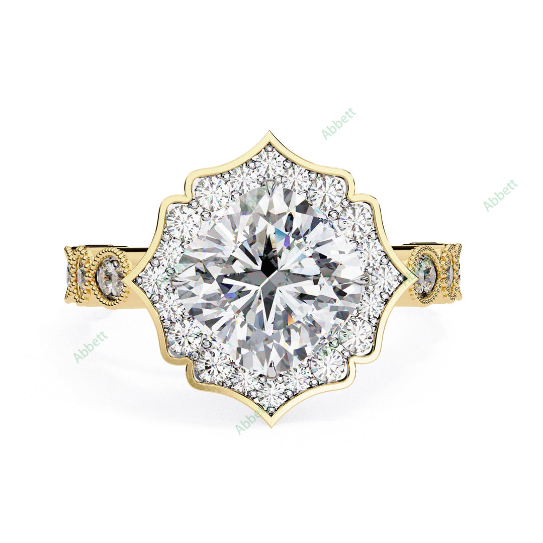 Accented Engagement Ring ENAC1096