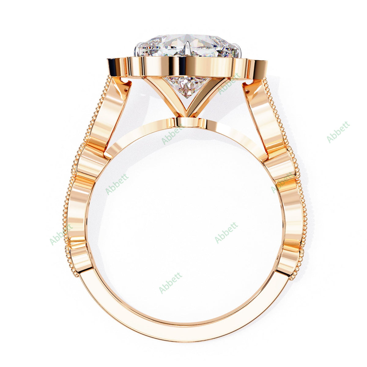 Accented Engagement Ring ENAC1096