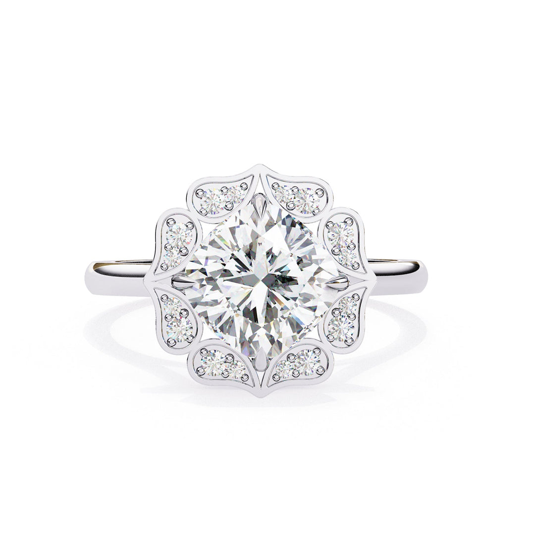 Accented Engagement Ring ENAC1097