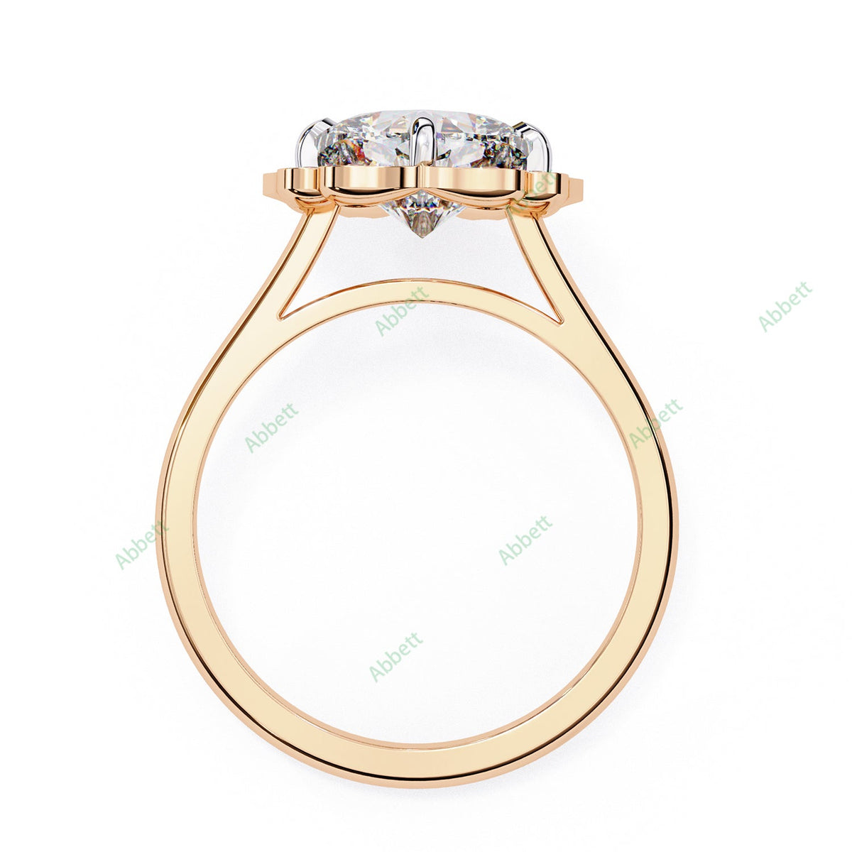 Accented Engagement Ring ENAC1097