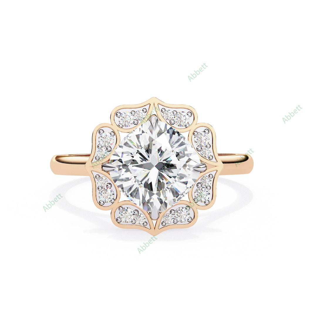 Accented Engagement Ring ENAC1097