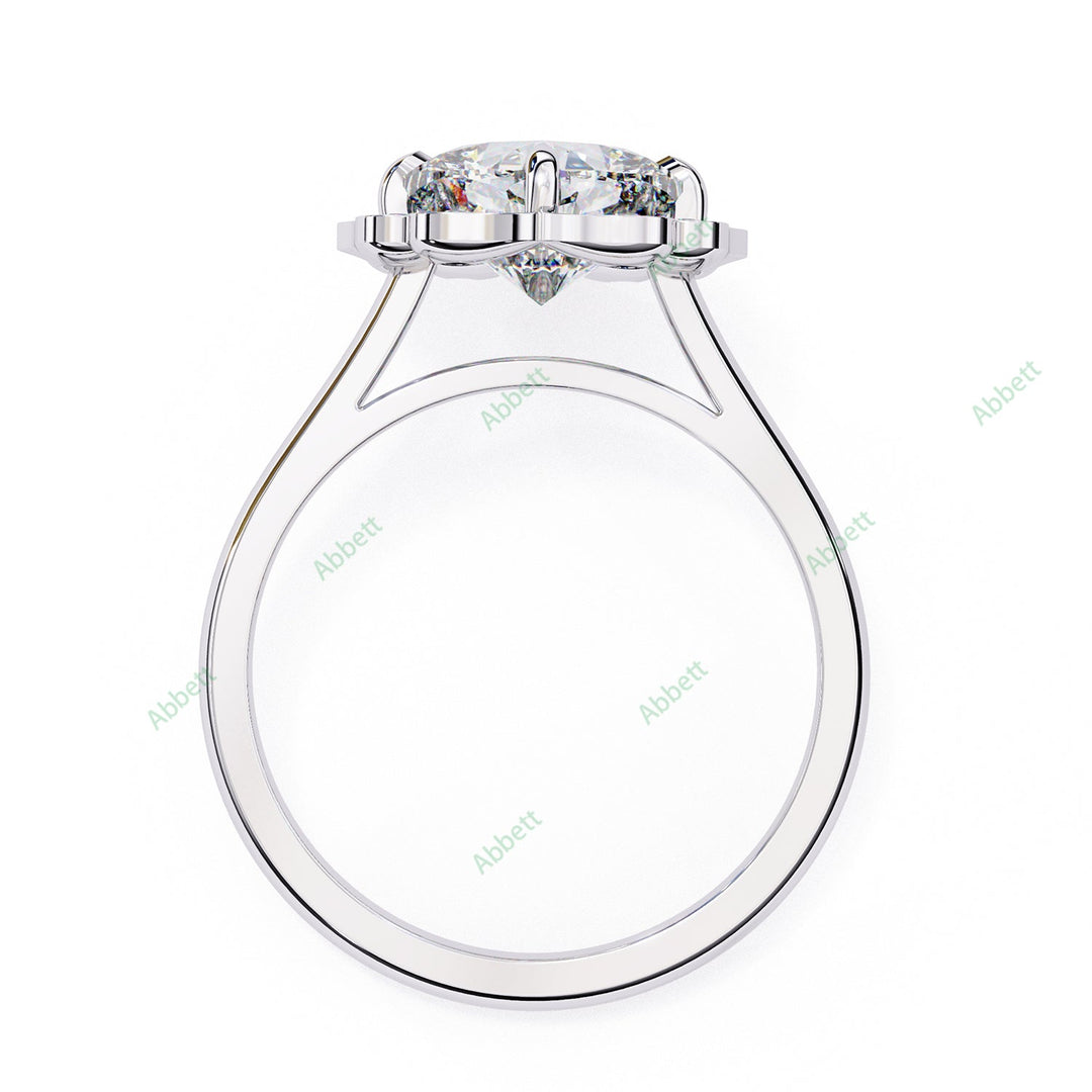 Accented Engagement Ring ENAC1097