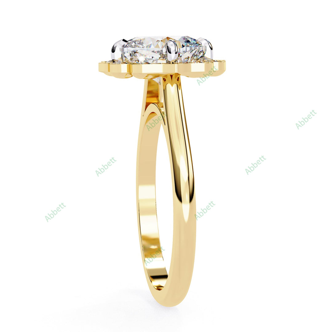 Accented Engagement Ring ENAC1097