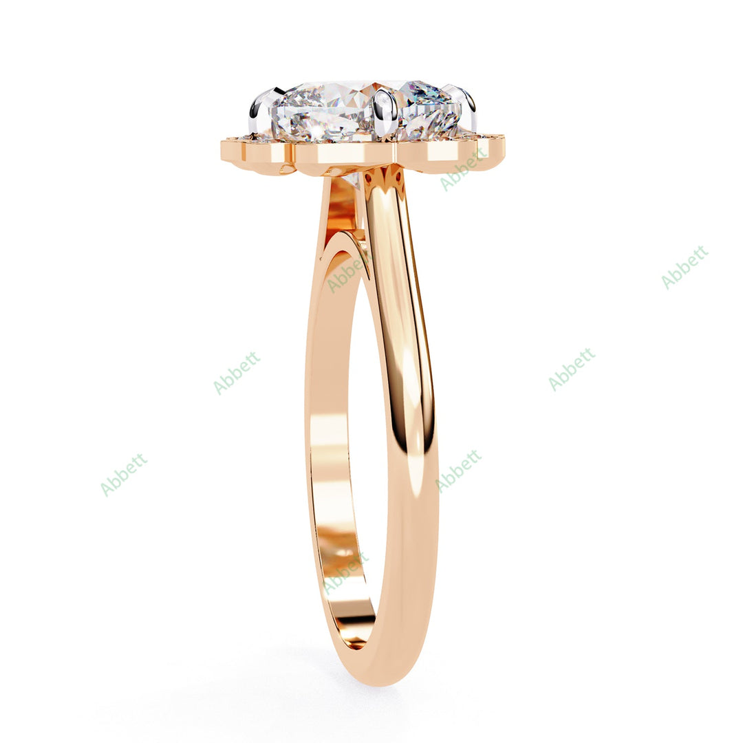 Accented Engagement Ring ENAC1097
