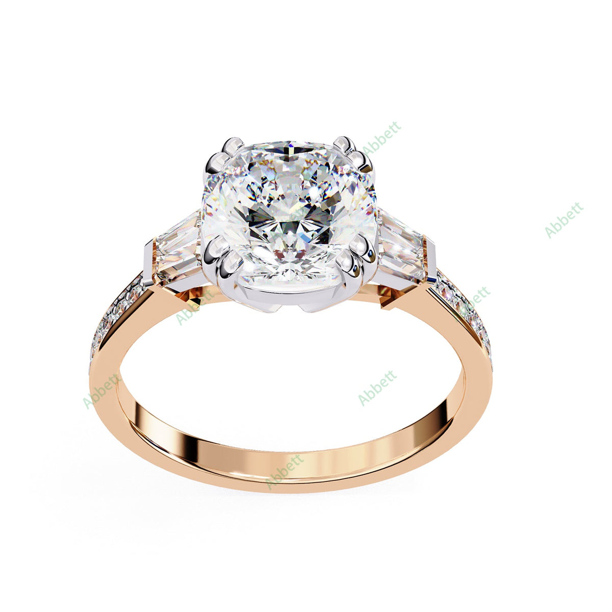 Accented Engagement Ring ENAC1099