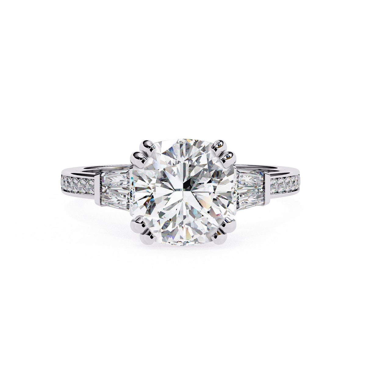 Accented Engagement Ring ENAC1099