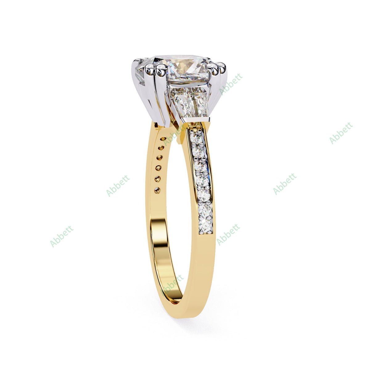 Accented Engagement Ring ENAC1099