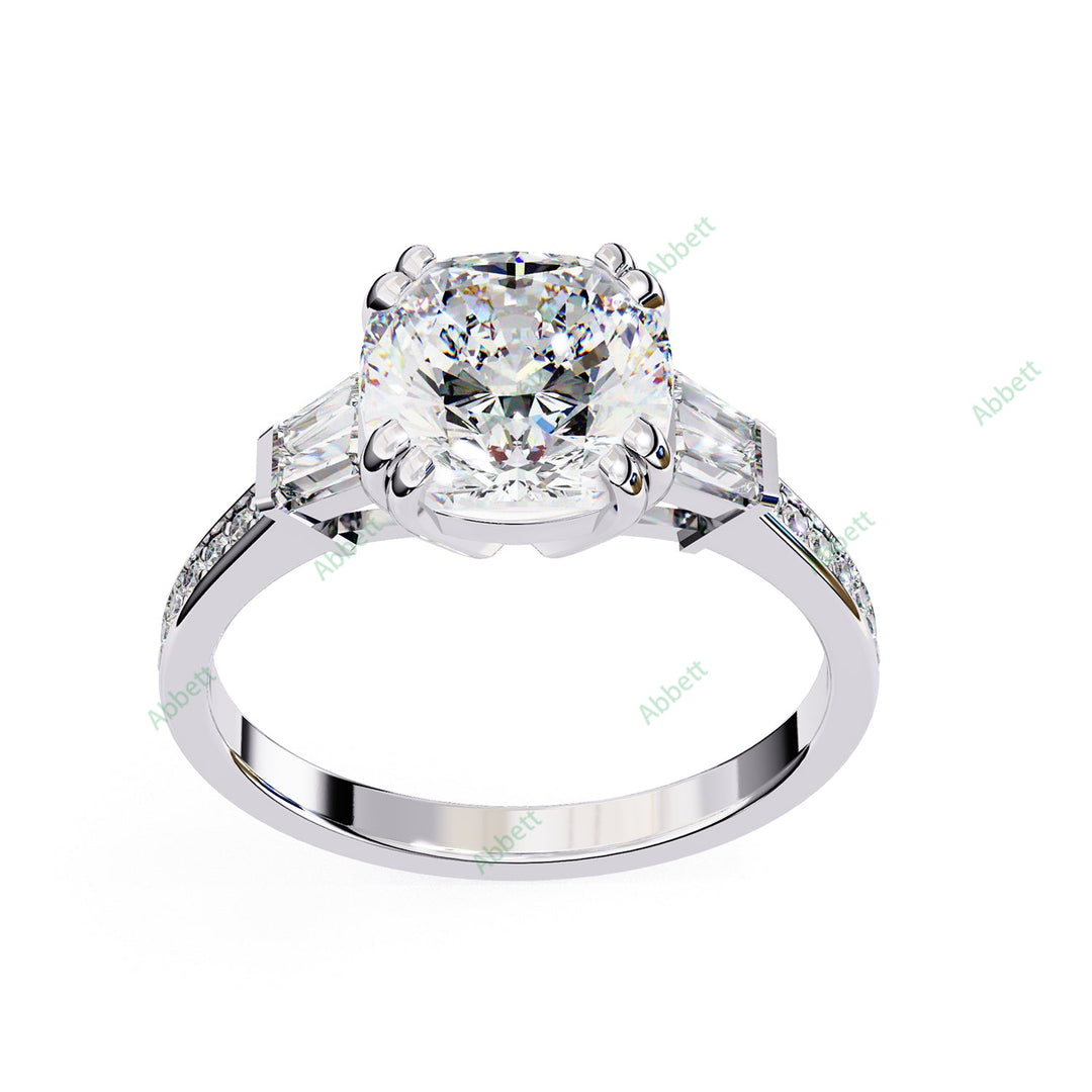 Accented Engagement Ring ENAC1099