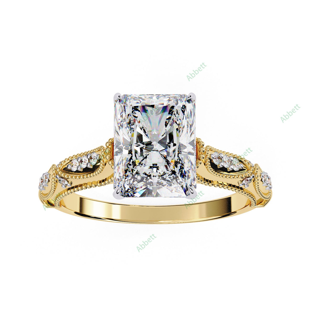 Accented Engagement Ring ENAC1105