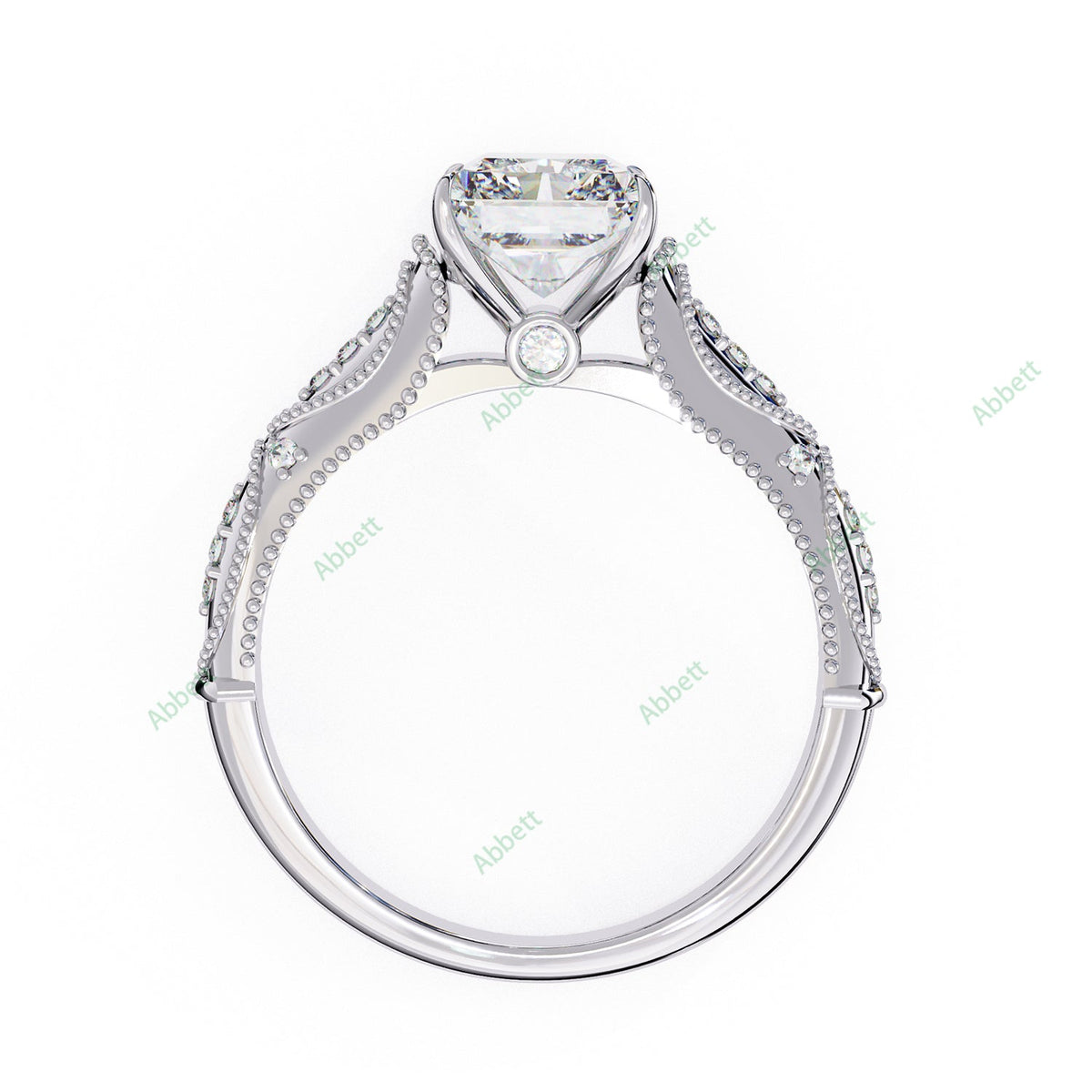 Accented Engagement Ring ENAC1105