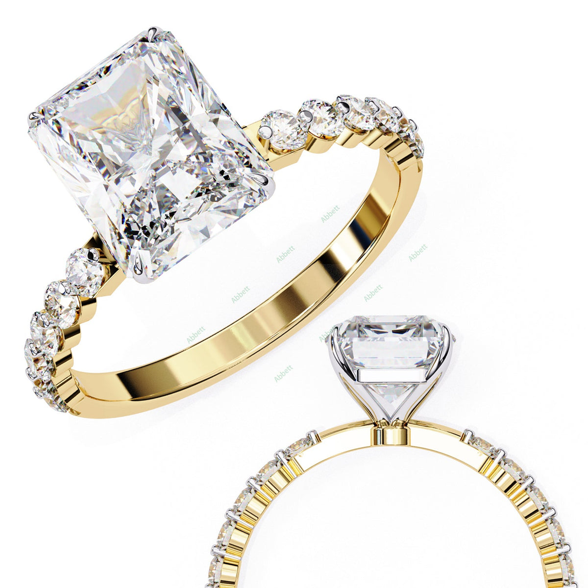 Accented Engagement Ring ENAC1107