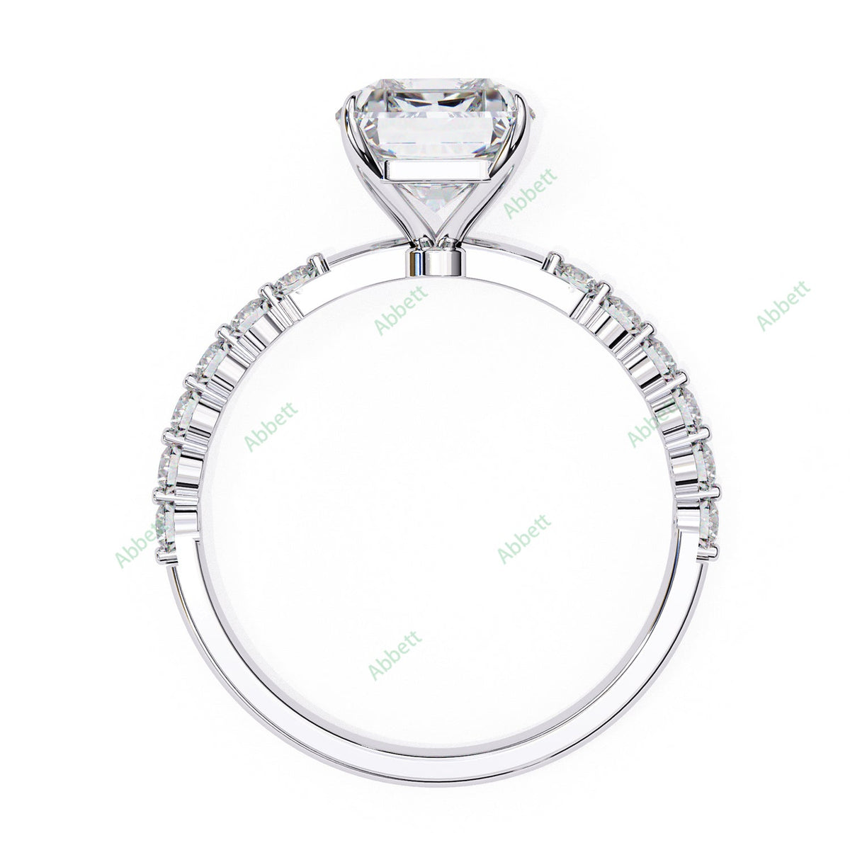 Accented Engagement Ring ENAC1107