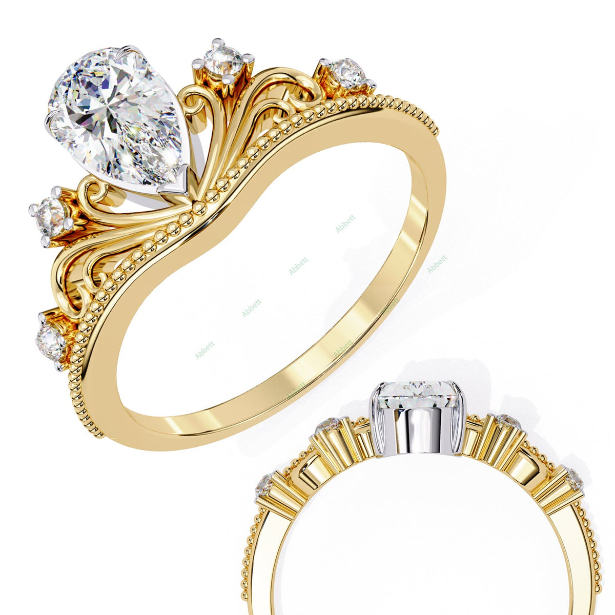 Accented Engagement Ring ENAC1118